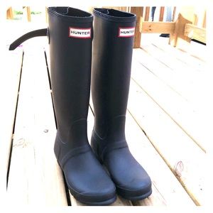 HUNTER Original Tall Adjustable Rain Boots